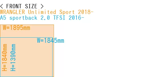 #WRANGLER Unlimited Sport 2018- + A5 sportback 2.0 TFSI 2016-